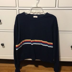 Brandy Long sleeve rainbow t-shirt